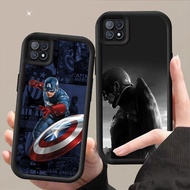 AA-5 captain america 2 Shockproof Casing for OPPO A93 A16E A16K F17 Reno 4F Realme C20A C11 C20 Pro