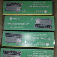 BONUCCI BRAND SOCKET WRENCH 10 PCS (8 - 24 mm) SOCKET WRENCH