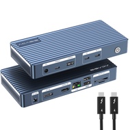 ACASIS 11-In-1 Thunderbolt4 USB4.0 Hub Docking Station, Max85W Charging For Laptop, Single 8K60Hz Or