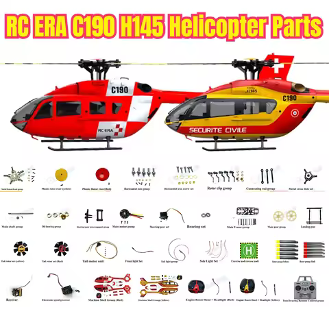 RC ERA C190 H145 RC Bird Helicopter Simulation Helicopter Original Parts Complete Housing Servo Moto