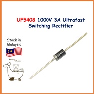 UF5408 UF 5408 1000V 3A Ultrafast Rectifier Diode Dioda Diod 1N5408