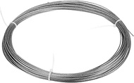 uxcell 1/16"(1.5mm) 304 Stainless Steel Cable Wire Rope 7x7 Strands Core 98ft (30M) Aircraft Wire fo