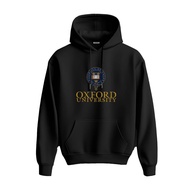 Hoodie OXFORD University England UK Sweater Fleece Hoodie Black Black Cloth