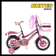 Spesial Sepeda Anak Mini United Joyfull 12 Inch Cewek Keranjang