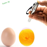 FUZOU Egg Candler Tester Mini 1pc for Chicken Duck Canary Eggs Household Anti-rust Egg Detector Lamp