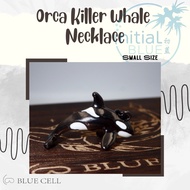 Blue Cell Orca Killer Whale Necklace Small Size