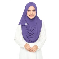 ELEGANT TUDUNG SUMIRE SHAWL INSTANT 2LOOP INDIGO