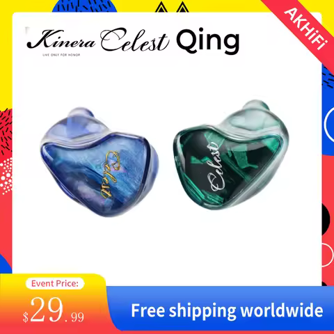 Kinera Celest Wyvern Qing /Black 10mm Dynamic Driver In-Ear Earphone