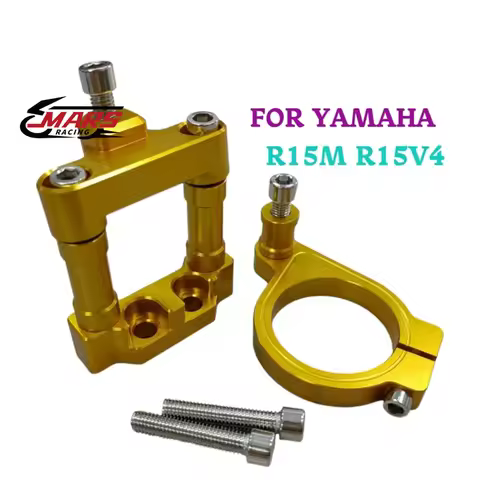 For YAMAHA R15M R15 V4 2023-2024 Motorcycle Accessories Steering Damper Stabilizer Handlebar Bar Cla