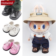 HOTWIND For Large Size LABUBU Leather Shoes Suitable for 40cm Cotton Dolls Shoes Boots Toys Casual S