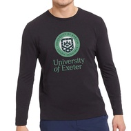 University of EXETER England UK Cotton Combed Premium Long Sleeve T-Shirt
