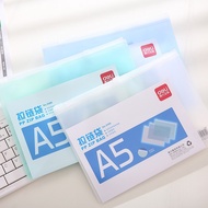 Deli File A5 Zip pouch PP A5 Bag
