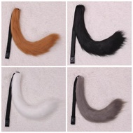 fox hairband & fox furry tail 60cm long 9cm thick fox tail cosplay tail fur long fur cosplay fox