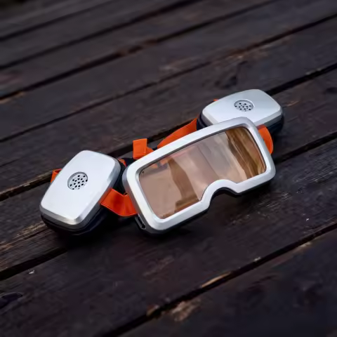 Uchiha Obito Goggles Anime Cosplay Props Ninja Glasses Anime Accessories ABS Size 5x2.5inch