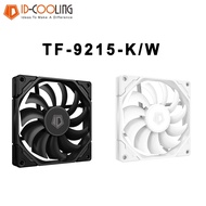 ID-COOLING TF-9215-K/W 9cm PWM Temperature Control Silent Chassis Fan Design Slim High performance 8