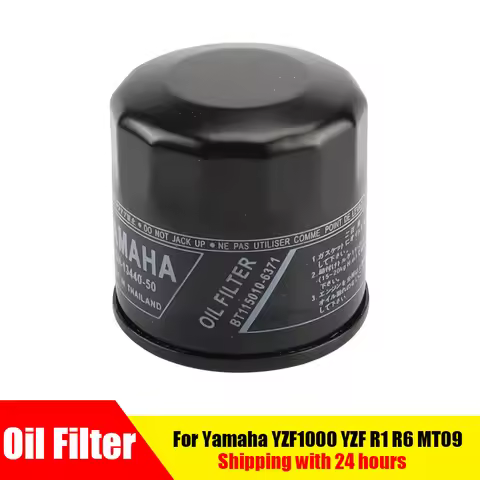 Motorcycle Oil Filter For Yamaha YZF1000 YZF R1 XVZ1300 FJ1200 MT03 FZ61 FZ6R FZ6 XJ6 FZ07 MT07 XSR7