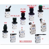 AIRTAC S3 SERIES 3/2 WAY CONTROL VALVE MECHANICAL CONTROL VALVE S3B S3C S3D S3Y S3R S3L S3V S3PL S3P