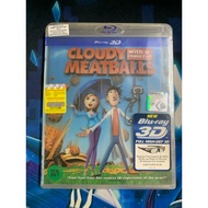 (NEW OLD STOCK BLU RAY 3D DISC) CLOUDY with a chance of MEATBALLS