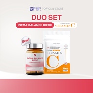 (Duo Set) PHP Intima Balance Biotic โพรไบโอติก สำหรับผู้หญิง บรรจุ 20 แคปซูล/กระปุก + PHP Smart C Vi
