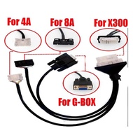 For Toyota 2in1 4A And 8A 4A+8A Auto Smart Card Without Pass Word Wire Harness OBD Cable For OBDSTAR