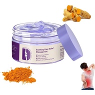 Raindew Turmeric ＆Emu Oil Arthritis Soothing Pain Relief Massage Gel,Joint Pain Relief Purple Gel,Na