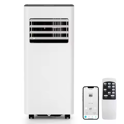 10,000 BTU Portable Air Conditioners with WiFi, 3-in-1 Air Conditioner for Room&Garage– Portable AC