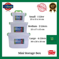 Mini Storage Box Hygiene Kit Tool Box First Aid Kit Abubot Organizer Minibox Small Medium Large - Or