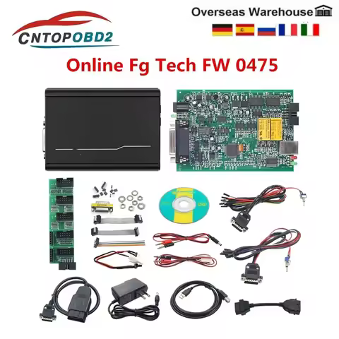 Fg-tech V54 FG-TECH 0475 EU Online Master Version No Token Limited Added More Functions Replace Kess