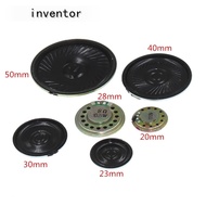 1pcs 8R 0.5W Horn Loud Speaker Buzzer Ringer 20mm 23mm 28mm 30mm 40mm 50mm 8 ohm 0.5W Small loudspea