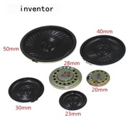 1pcs 8R 0.5W Horn Loud Speaker Buzzer Ringer 20mm 23mm 28mm 30mm 40mm 50mm 8 ohm 0.5W Small loudspeaker