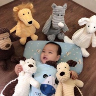 Lovely newborn sheep pillow, sheep, bear, lion, elephant for safe sleep