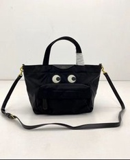 Anya hindmarch Eyes leather-appliquéd small size