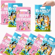 30pcs Bluey  Theme Party New Bluey Favor Bags - Disposable Candy Bags loot  bag, For Birthday Celebr