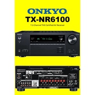 ONKYO TX-NR6100 7.2-Channel ( 3 Months warranty) Brand New