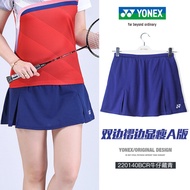 กางเกงกระโปรงสั้นเล่นแบดมินตัน YONEX สำหรับผู้หญิง แห้งเร็ว ป้องกันการเปิดเผย เสื้อผ้ากีฬา ชุดเล่นแบ