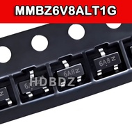 20~50PCS MMBZ6V8ALT1G SOT-23 6A8 ESD/TVS Protection Diode Chip IC SMD