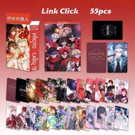 54-55pcs Manhwa Anime Link Click A Certain Someone Lomo Cards Fake Slackers Trapped in the Eternal N