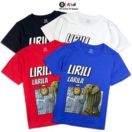 Áo thun COTTON cho bé TUNG TUNG ART2 size từ 7 - 60kg 4 màu áo 95% Cotton 5% Spandex áo thun cotton