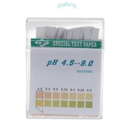 SHFY 100 Strip 4 5-9 PH Alkaline Acid Indicator Paper Water Saliva Litmus Testing Kit