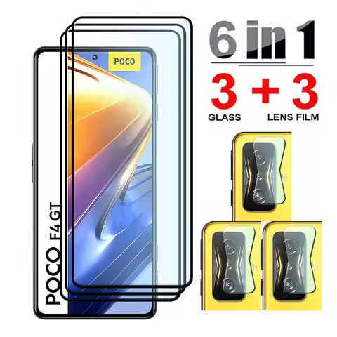 New Screen Glass For Redmi K50Gaming For Poco F4 GT Tempered Glass 9H Front Screen Film For Redmi K5