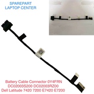 Dell Latitude 7420 7200 E7420 E7200 0Y4FRN. Battery Socket Cable