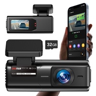 Dash Cam 2K 1440P WiFi Car Camera with 1.47 inch IPS Screen,2K Front Dash Camera for Cars, Mini Dash