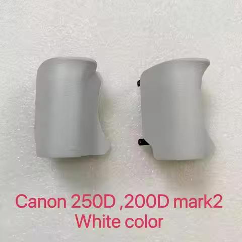 Suitable for Canon 200DII 250D white handheld leather body decoration leather cover camera accessori