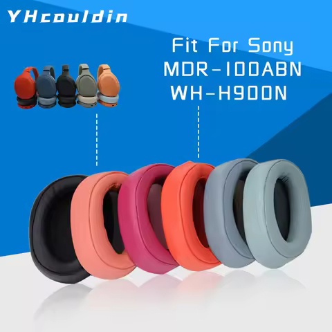 Replacement Earpads Ear Pad For Sony MDR 100ABN MDR-100ABN WH H900N WH-H900N Headphone Accessaries