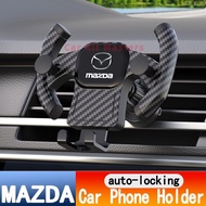Car Phone Holder Air Vent 360° Rotation Mobile Support Spiral Hook Bracket for MAZDA 2 3 6 CX-5 CX-3