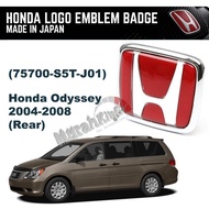 Honda Odyssey 2004-2008 REAR Car Logo Emblem 75700-SNW-J01 (92mm x 75mm)