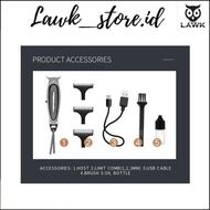 Kemei Km 1945 Hair Trimmer Kemei Km-1945 Digital Indicator Battery