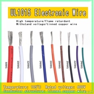 Electronic Wire UL1015 10AWG, 8AWG Tinned Copper Wire 105°High Temperature Resistant 600V American S