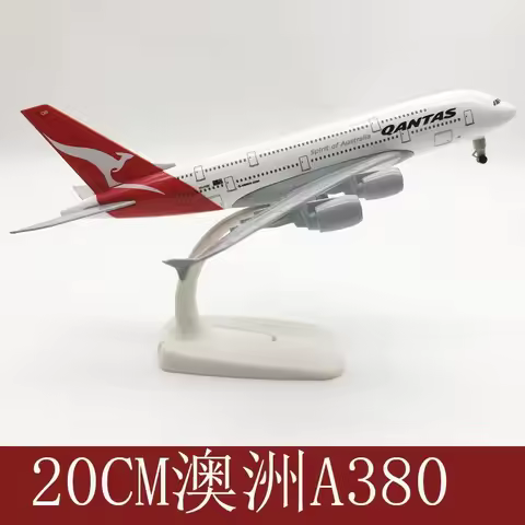 Replica Aircraft Model Australia Airways 20CM A380 Qantas Airways Model Planes Simulation Metal Allo