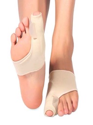 2 件組拇趾外翻矯正分離器和腳趾擴張器，保護腳踝和腳趾